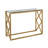 Wynnifred 42'' Glass Top Console Table-2112897769