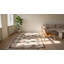 Antique American Hooked Rug America Ivory 1920s
