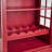 Tanna 6 Bottle Floor Wine Bottle Rack Red
