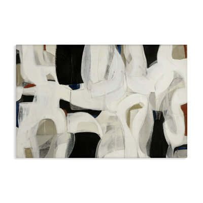 Toile dynamique de formes terreuses, conception de Kippi Leonard