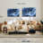 Avery Dark Blue Abstract-107721589