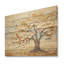 Minimalisme américain Basswood Tree IV - impression d'arbre sur bois-1079058058