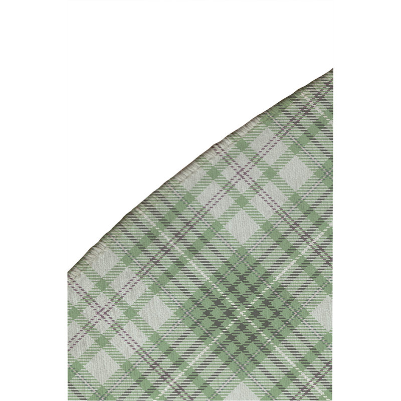 Tapis extérieur antidérapant Chinny, Rond 5 pi