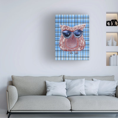 Œuvre sur toile bleu bol hollandaisolog