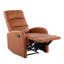 Fauteuil inclinable manuel standard en similicuir de 24,5 po de large Vadys-1616484865