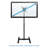 Horizontal Single Screen Floor Stand Mount
