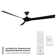 Torque Indoor/Outdoor 3-Blade Smart Ceiling Fan 70" and Remote Control, Works With Alexa and iOS or Android App