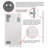"Part The Skies I"Rectangular Beveled Mirror on Free Floating Reverse Printed Tempered Art Glass-725522613
