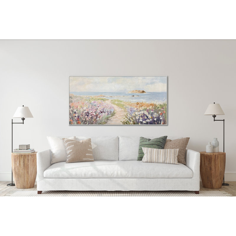 Art mural sur toile Blooming Coastline