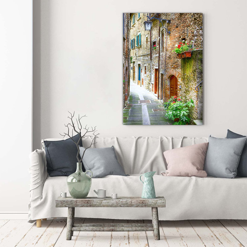 Path In The Forest - Wrapped Canvas Print