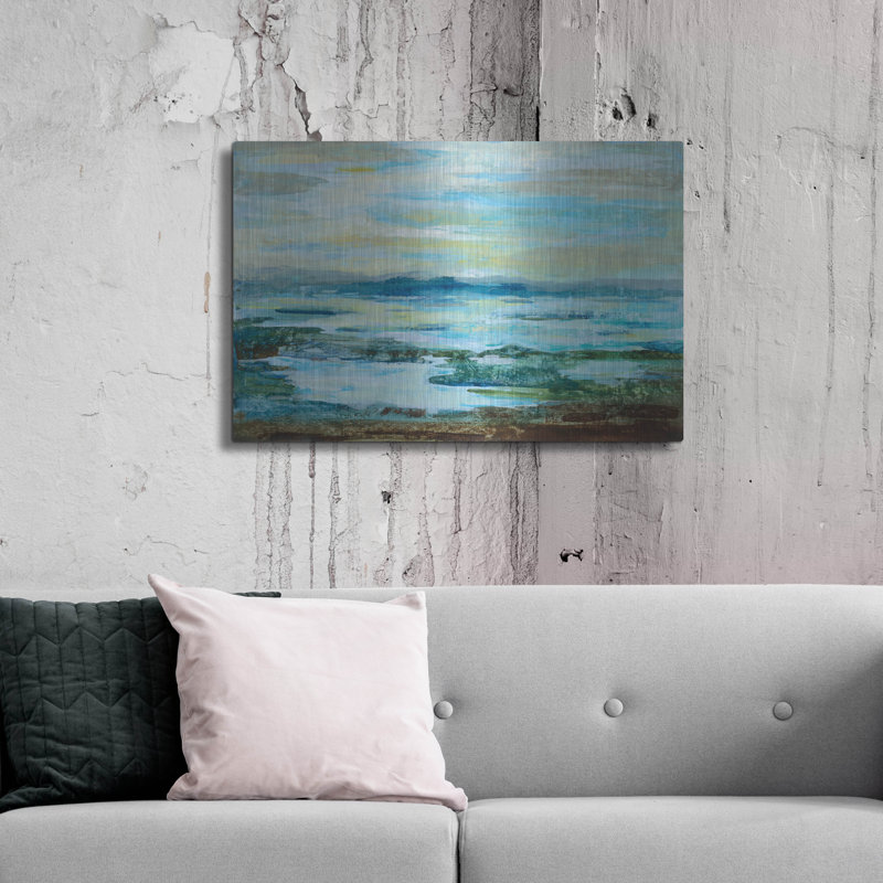 «Northern Lake» par Silvia Vassileva, H 24 po x l 36 po