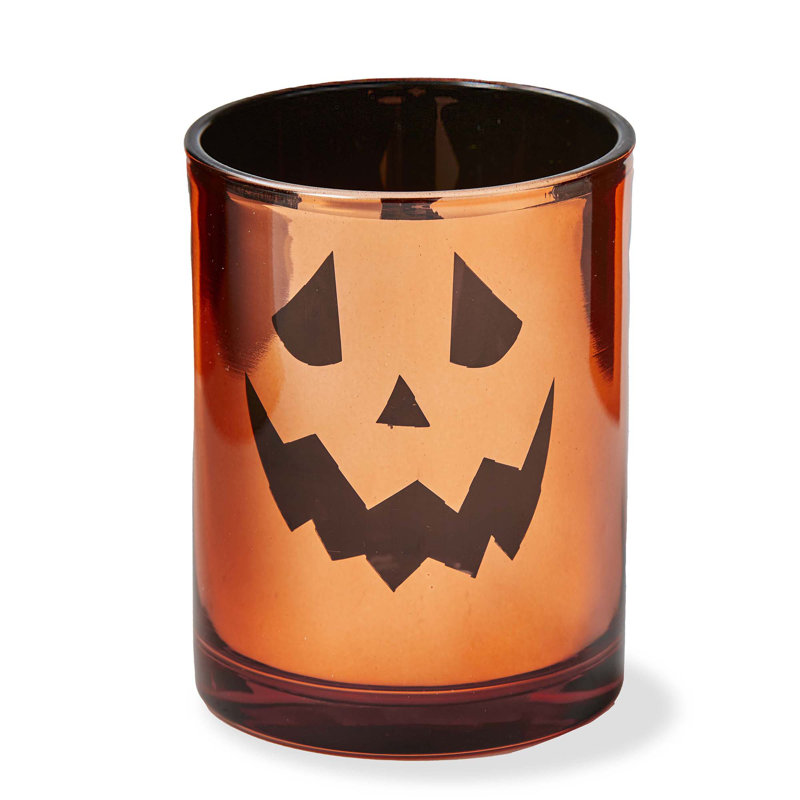 Jack O'Lantern Mercury Tealight Holder