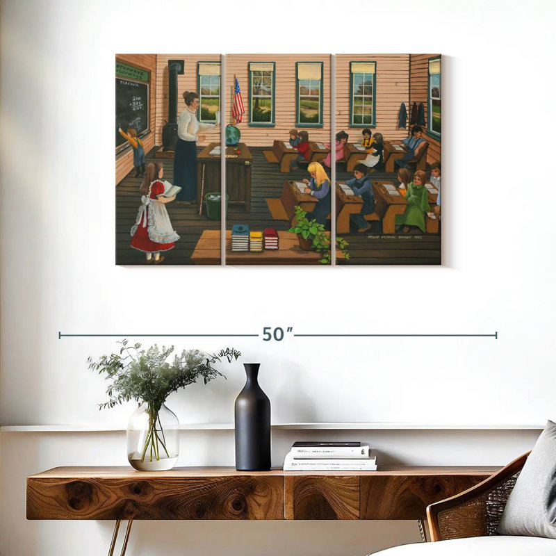 Classroom, 24" H x 38" W