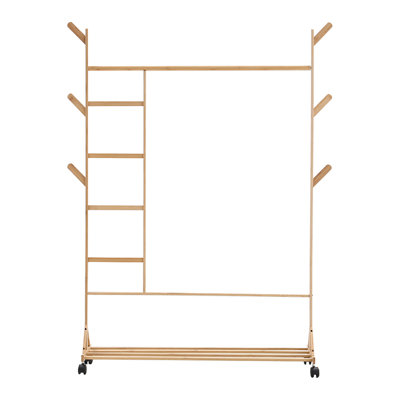 Anwar 100 cm Rolling Clothes Rack