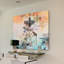 Chandelier 1 Piece Wrapped Canvas Painting-551084428