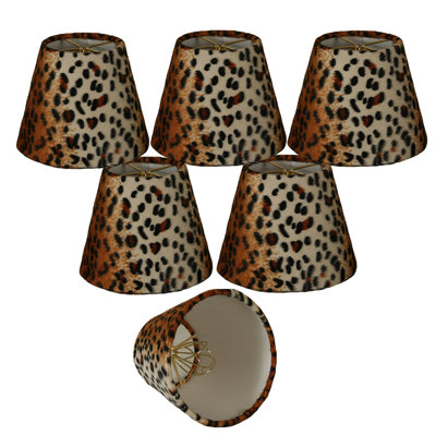 4.5'' H Faux Fur Empire Candelabra Shade