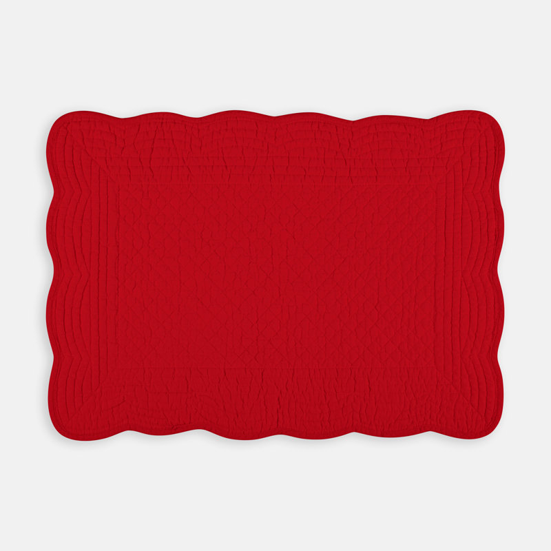 Napperon Grover, Rouge
