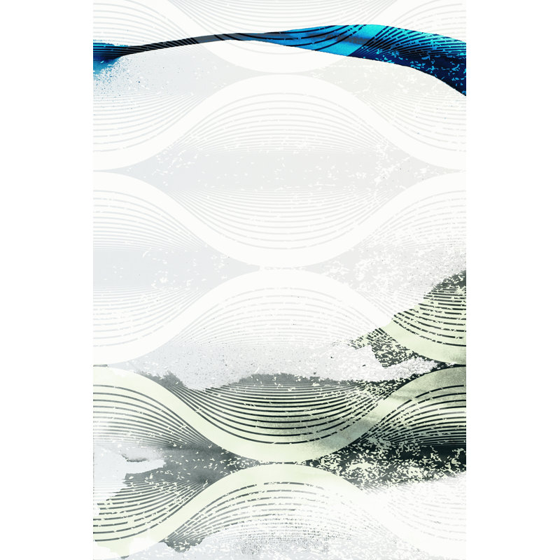 Minimal Wave I by Sisa Jasper - Wrapped Canvas Art Prints, 46cm H x 30cm W