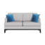 Housse et insert de coussin rectangulaire extérieur Visions III Cirque