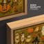 Mignon fantôme, impression sur toile encadrée, décoration murale d'Halloween-118760049-118760051