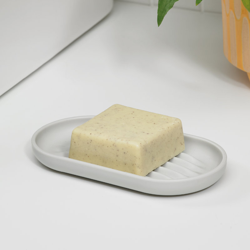 Recycled Soap Dish - Made in UK, White