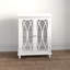 Noires 2-Door Freestanding Accent Cabinet with Glass Doors