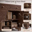 Armoire d'appoint 2 portes avec tiroir supérieur-133679217