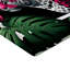Drap-housse léopard Ambesonne_ Chat sauvage de la jungle abstraite_ Magenta et noir émeraude-95977123
