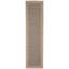 Tapis d'intérieur / extérieur brun / noir en polypropylène 3 pi 3 po x 4 pi 11 po Bordy-1681904786