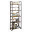 Ensemble de 2 bibliothèques Etagere, ensemble de 2 bibliothèques pliantes sans assemblage, bibliothèque pliable avec tablettes amovibles, supports debout pliables à 5 niveaux pour la chambre à coucher, le salon et le bureau personnel-928423941