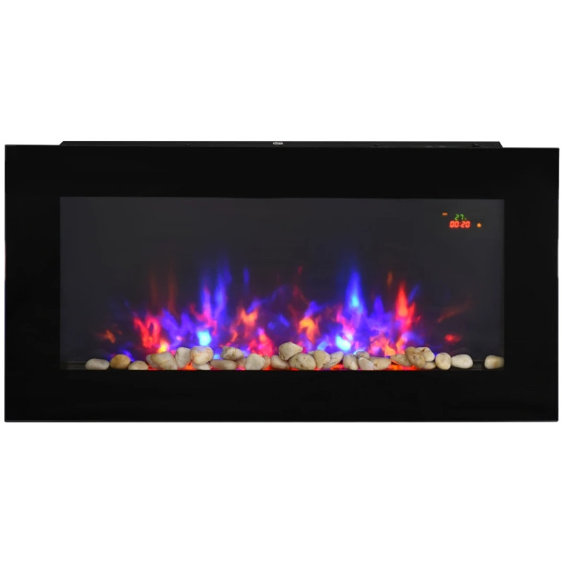 Ashleen Marlow Home Co. 11.5 cm W Black Fireplace