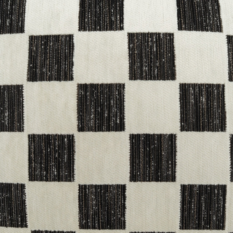 Brodey Throw Pillow, 22"H x 22"W, Domino