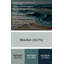 Art mural sur toile bleu nautique et vert sable-2128824730
