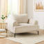 Chaise d'appoint Batty, dossier ajustable attaché-112302896