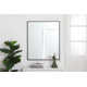Sabine Metal Rectangle Wall Mirror