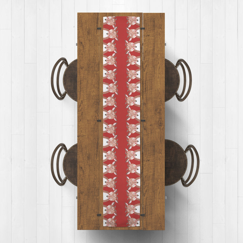 Reindeer Pals Table Runner, 72" L x 16" W