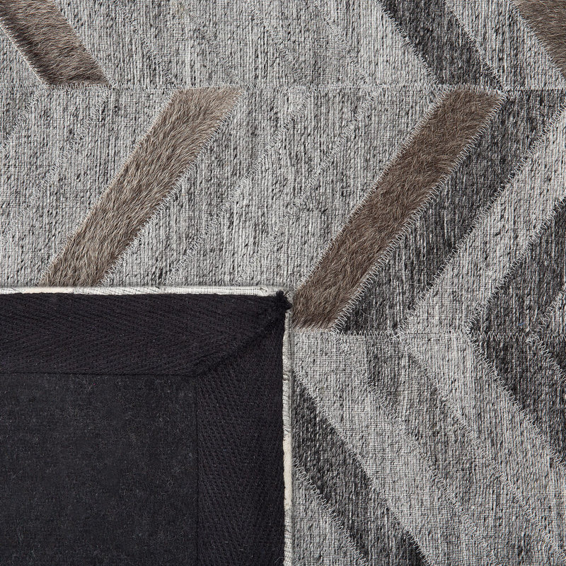 Johanson Chevron Viscose Hand Woven Area Rug, Rectangle 160 x 230cm
