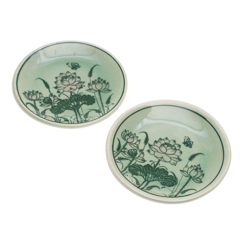 Soucoupes en céramique Darby Home Co