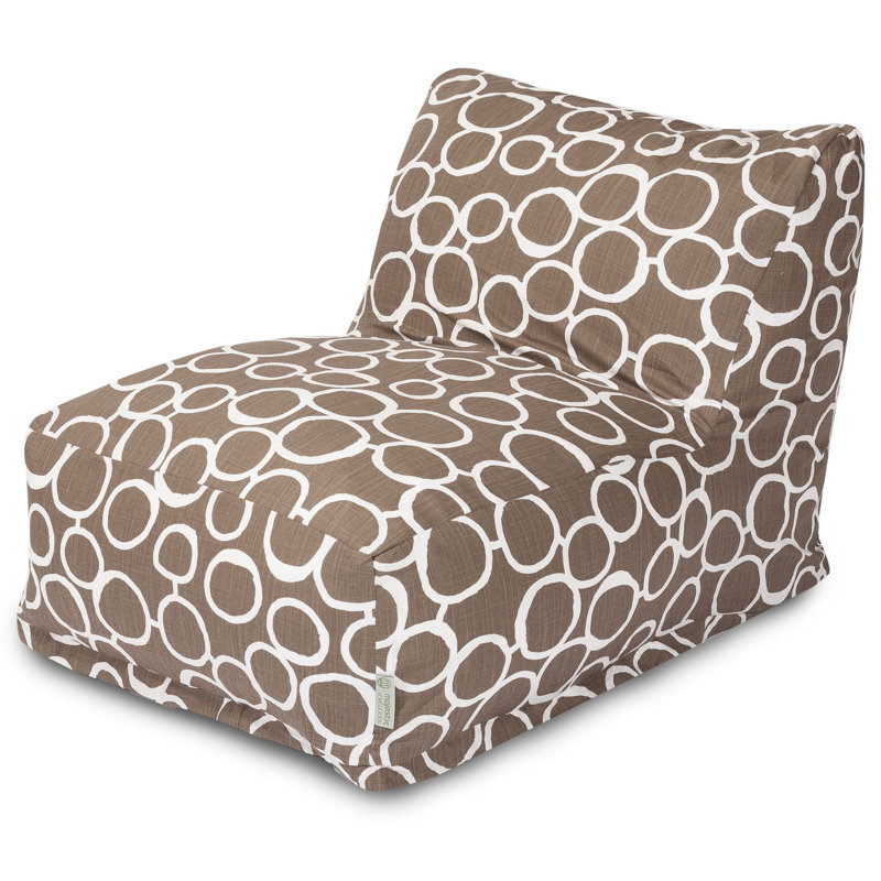 Logue Cotton Bean Bag Chair & Lounger, Mocha