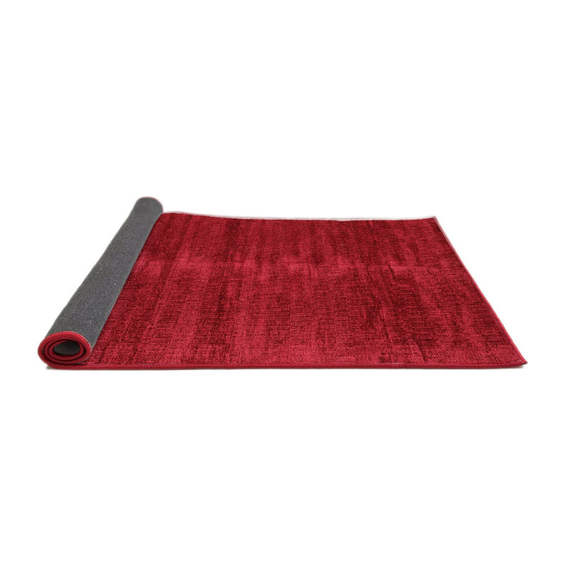 Tapis contemporain marron, Carré 3 pi