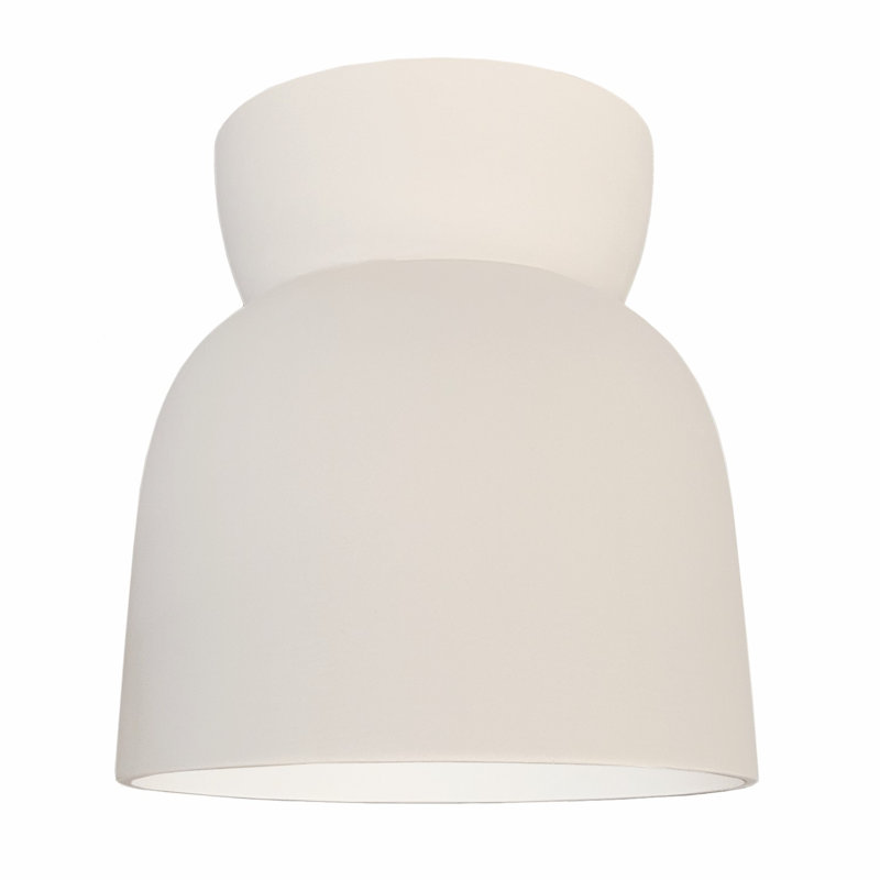 Logan Radiance - Hourglass Flush-Mount, Bisque, Incandescent (Not Included)