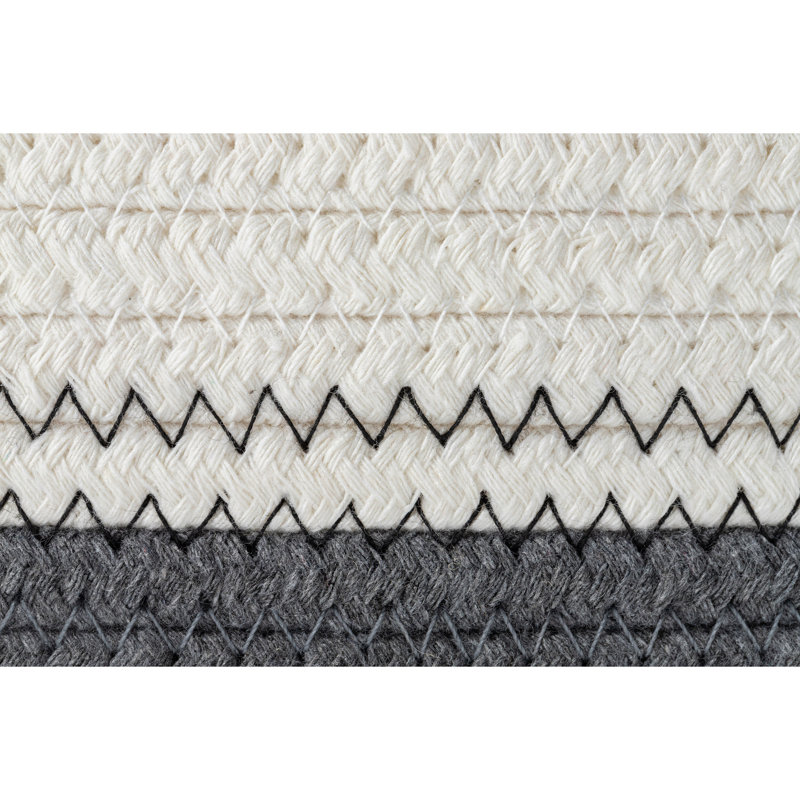 Ensemble de paniers en tissu Dovecove, 8 po x 14,5 po x 10 po