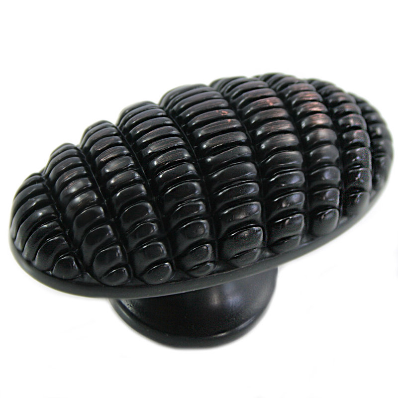 Honeycomb Oval Knob, Oil Rubbed Bronze