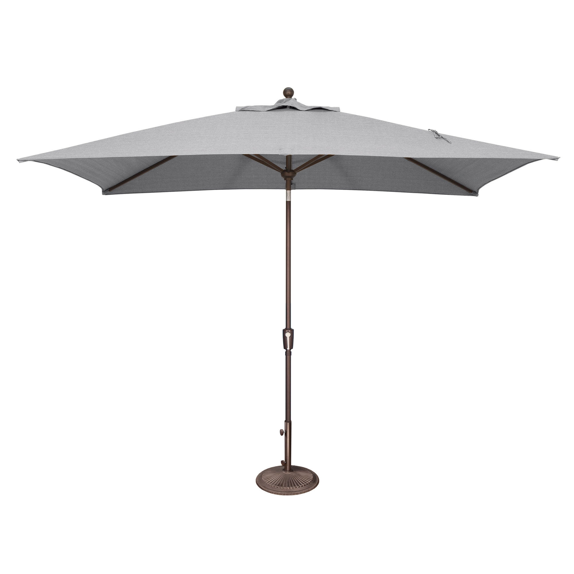 Launceston 78'' Outdoor Umbrella, Sunbrella / Granite, Bronze