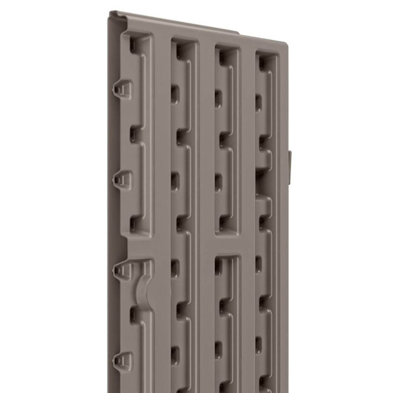 Armoire de rangement murale en résine pour organisation de garage l 30 po x P 12 po Suncast, fabriquée aux États-Unis, 1 Pack