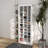 Tall Shoe Rack Storage Organizer, Narrow Shoe Cabinet For Entryway