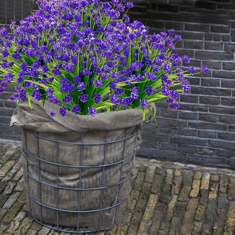 Fleurs artificielles, Mauve