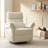 Beckette 41.75" Modern Swivel Glider Nursery Power Recliner with Adjustable Headrest-1145830069