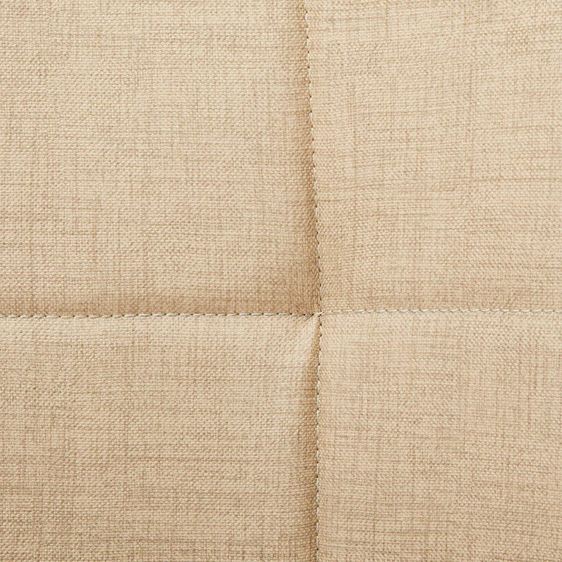 Ensemble de 2 chaises d'appoint Jabali Upholstery Kitchen, Beige