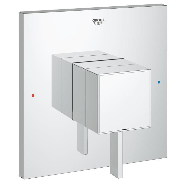 Eurocube® Square Single Function Pressure Balance Faucet Trim